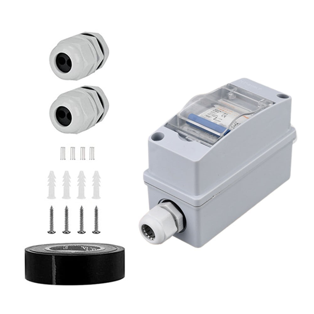 Kairuite 1pc 2P 32A 500V Photovoltaic DC Circuit Breaker Solar Junction