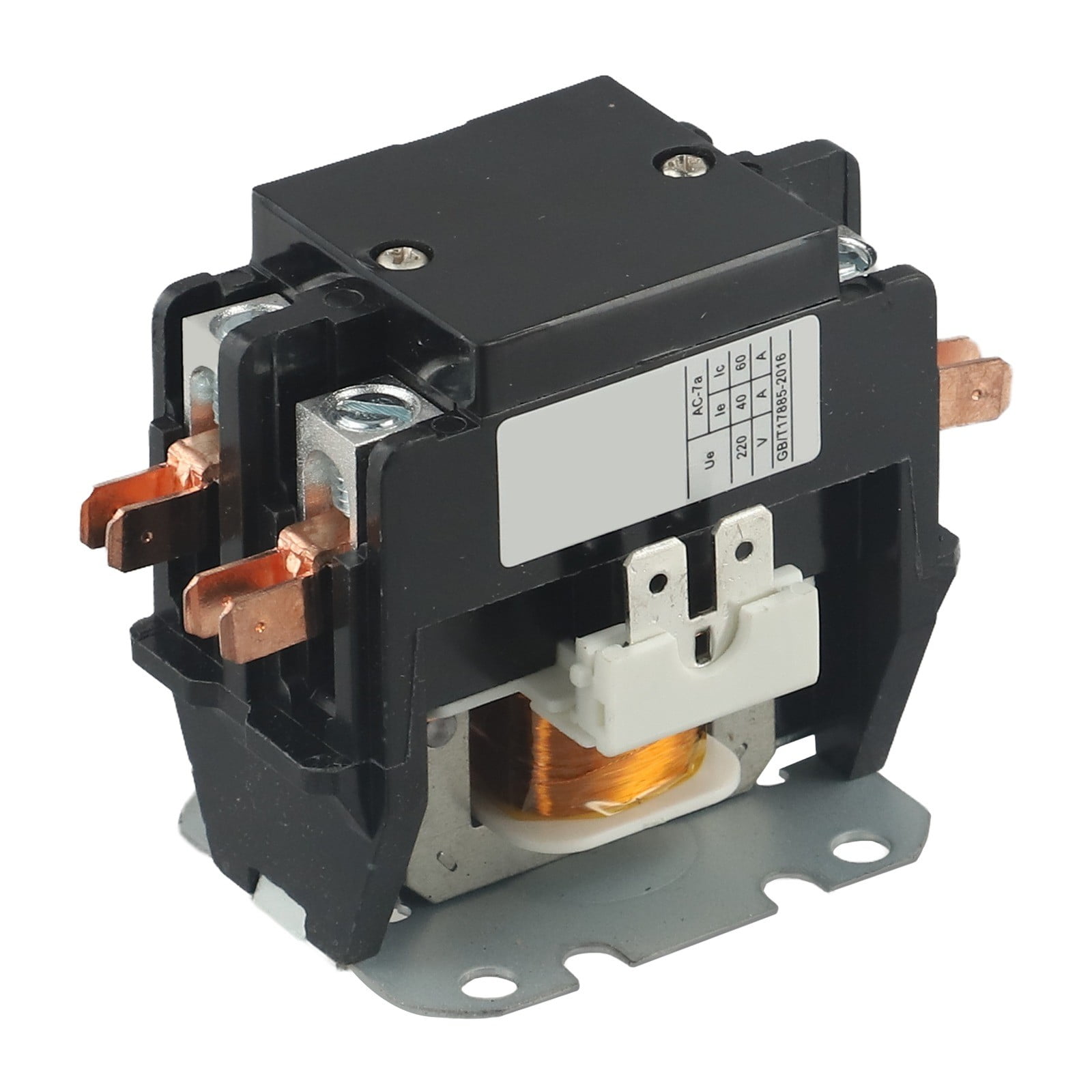 Kairuite 2 Pole HVAC Motor Contactor Furnace Relays Air Conditioner