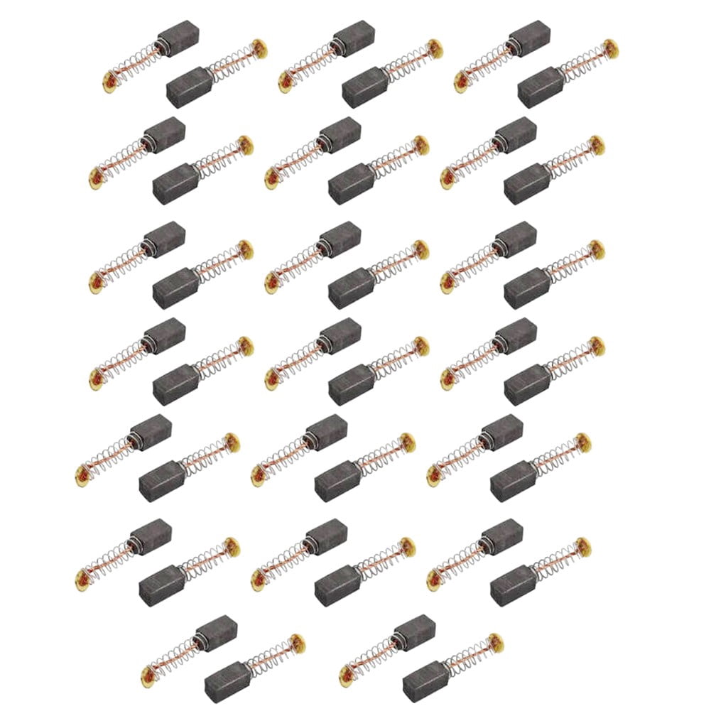 RICHERI 60 Pcs Electric Otor Carbon Brushes 10 Different Sizes For