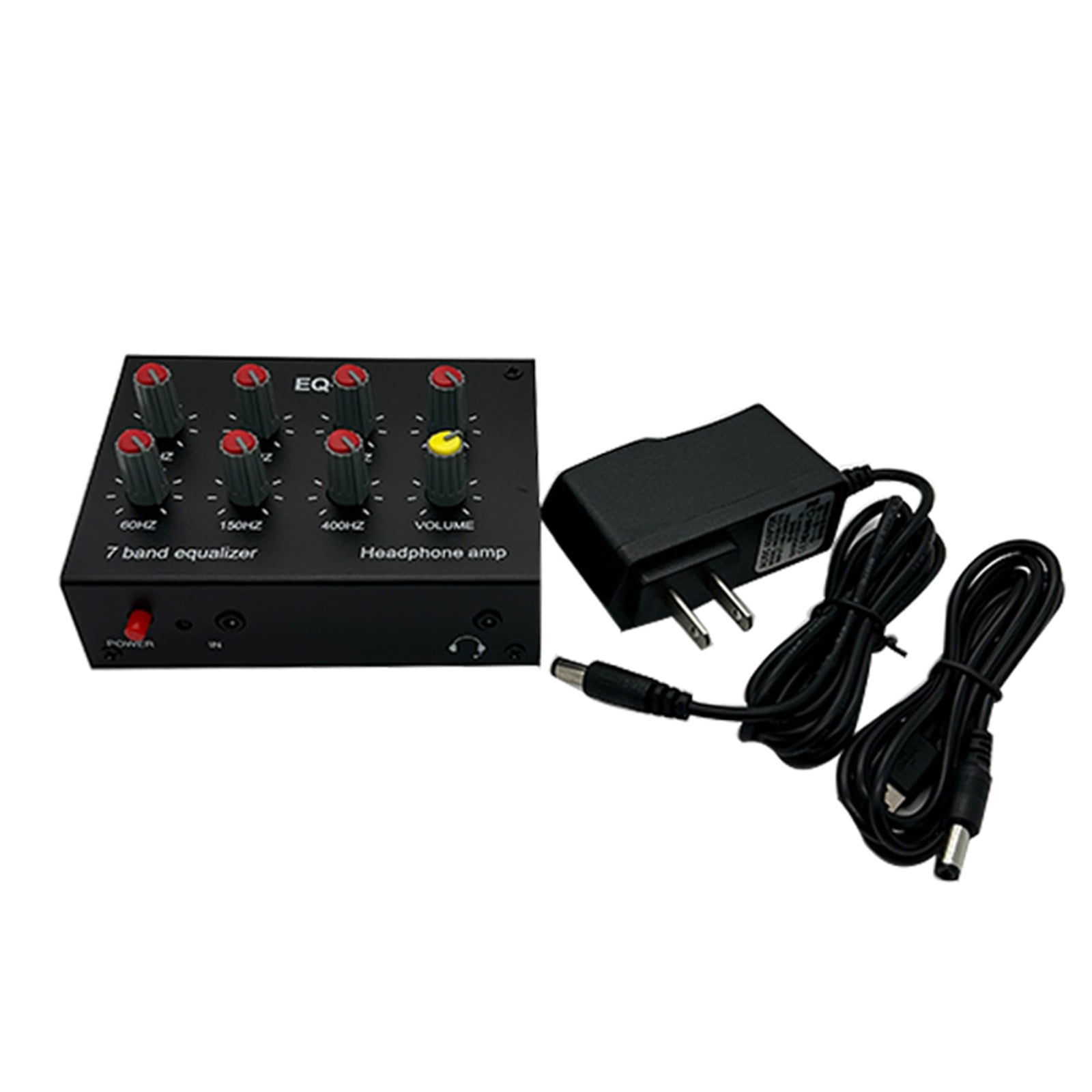 Kairuite 7Wave Segment Sound Equalizer Output Input 12dB High Bass