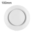 Kairuite Adjustable Air Vent Covers Round Ceiling Vent Bathroom