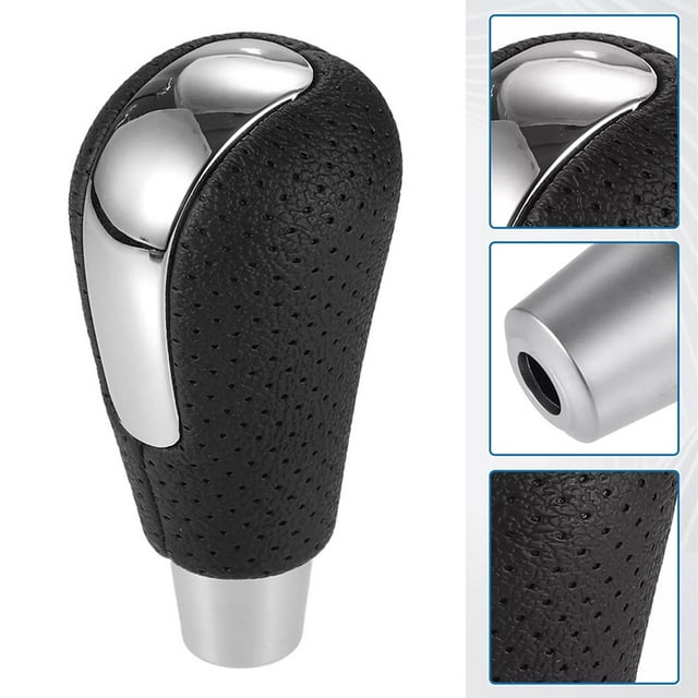 Kairuite Automatic Transmission Gear Shift Knob with Holes for Mazda 3