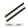 Kairuite Fishing Rod Repair Kit Carbon Fiber 1mm10mm*10cm for Broken