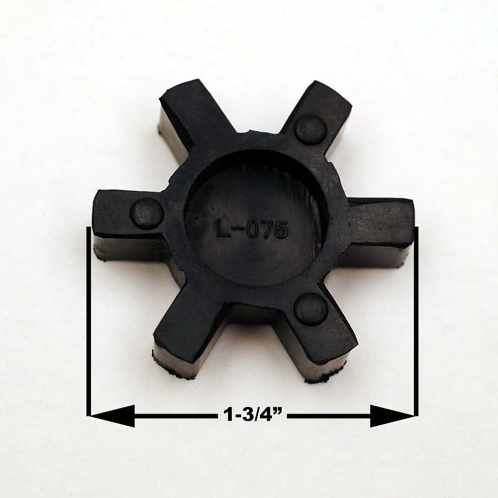 Kairuite LO75 Rubber Spider Insert Fits L075 for Lovejoy LJaw