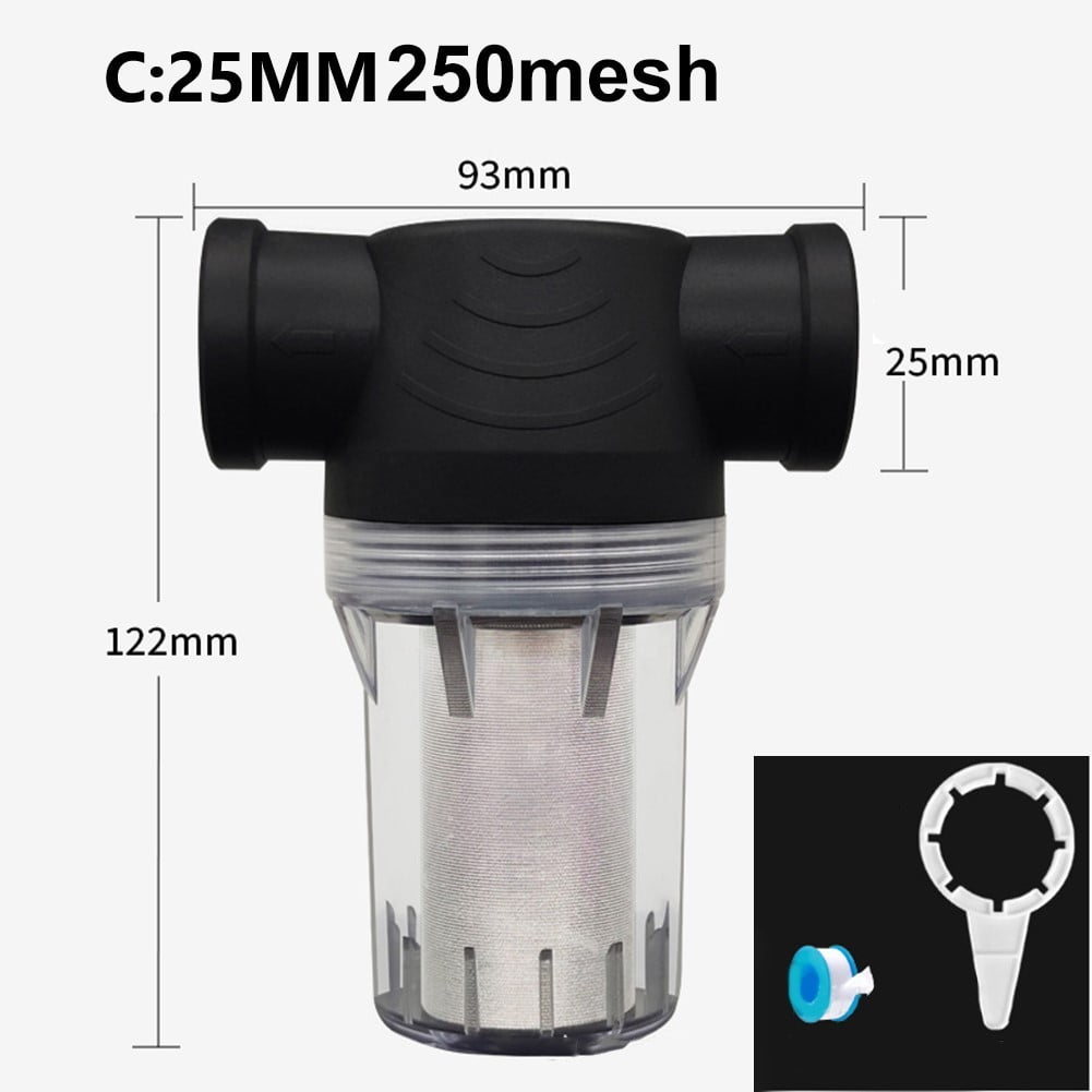 Kairuite Sediment Filter with Stainless Steel Screen for Garden Hose