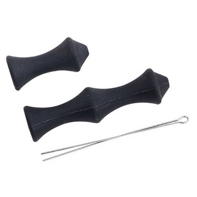 Kairuite Silicone Bow String Finger Savers Practice Finger Guard Black