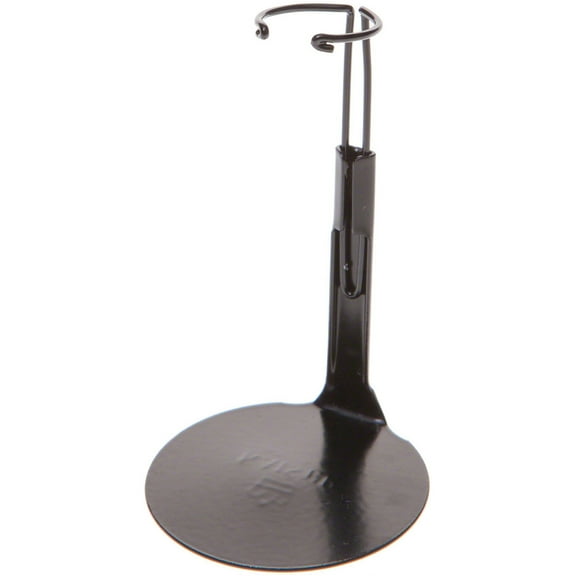 Kaiser 1075 Black Adjustable Doll Stand, fits 3.5 to 5 inch Dolls or Action Figures, waist width adjusts from 0.625 to 0.75 inches, Pack of 3
