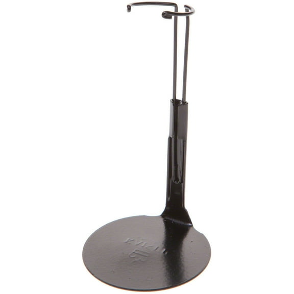 Kaiser 1175 Black Adjustable Doll Stand, fits 5 to 6 inch Dolls, waist width adjusts from 0.75 to 1 inches, Pack of 6