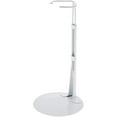 thumbnail image 1 of Kaiser 2501 White Adjustable Doll Stand, fits 12 to 17 inch Dolls or Action Figures, waist width adjusts from 2 to 2.5 inches, 1 of 1