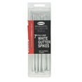thumbnail image 1 of Kaiser Aluminum Fabricated Prod 1V7BY1 File-Grip Gutter Spike Nails, White, 7-In., 10-Pk., 1 of 2