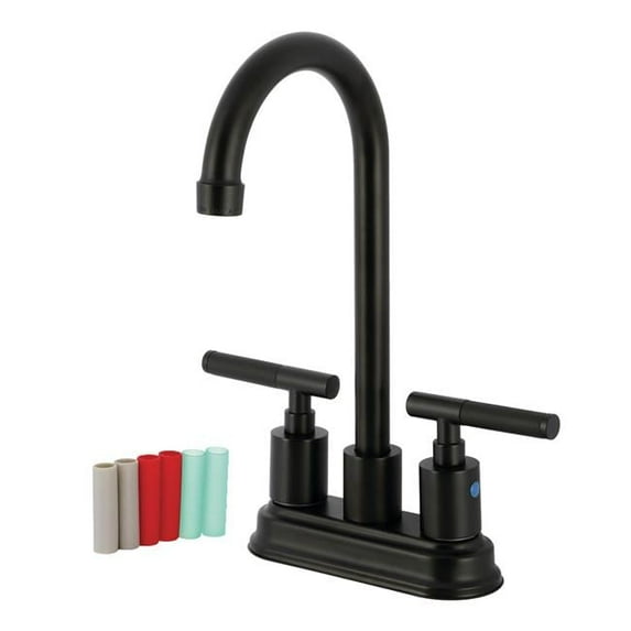 Kaiser Bar Faucet, Matte Black