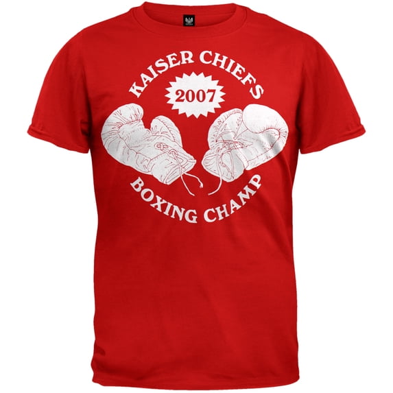 Kaiser Chiefs Men's Boxing Champ Short Sleeve T Shirt