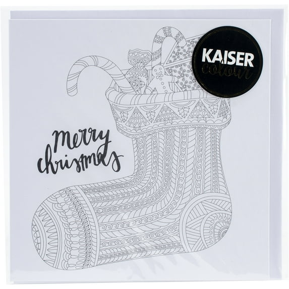 Kaiser Colour Gift Card With Envelope Stocking