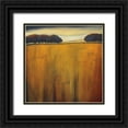 thumbnail image 1 of Kaiser, Jutta 15x15 Black Ornate Wood Framed with Double Matting Museum Art Print Titled - The Sound of Trees, 1 of 4