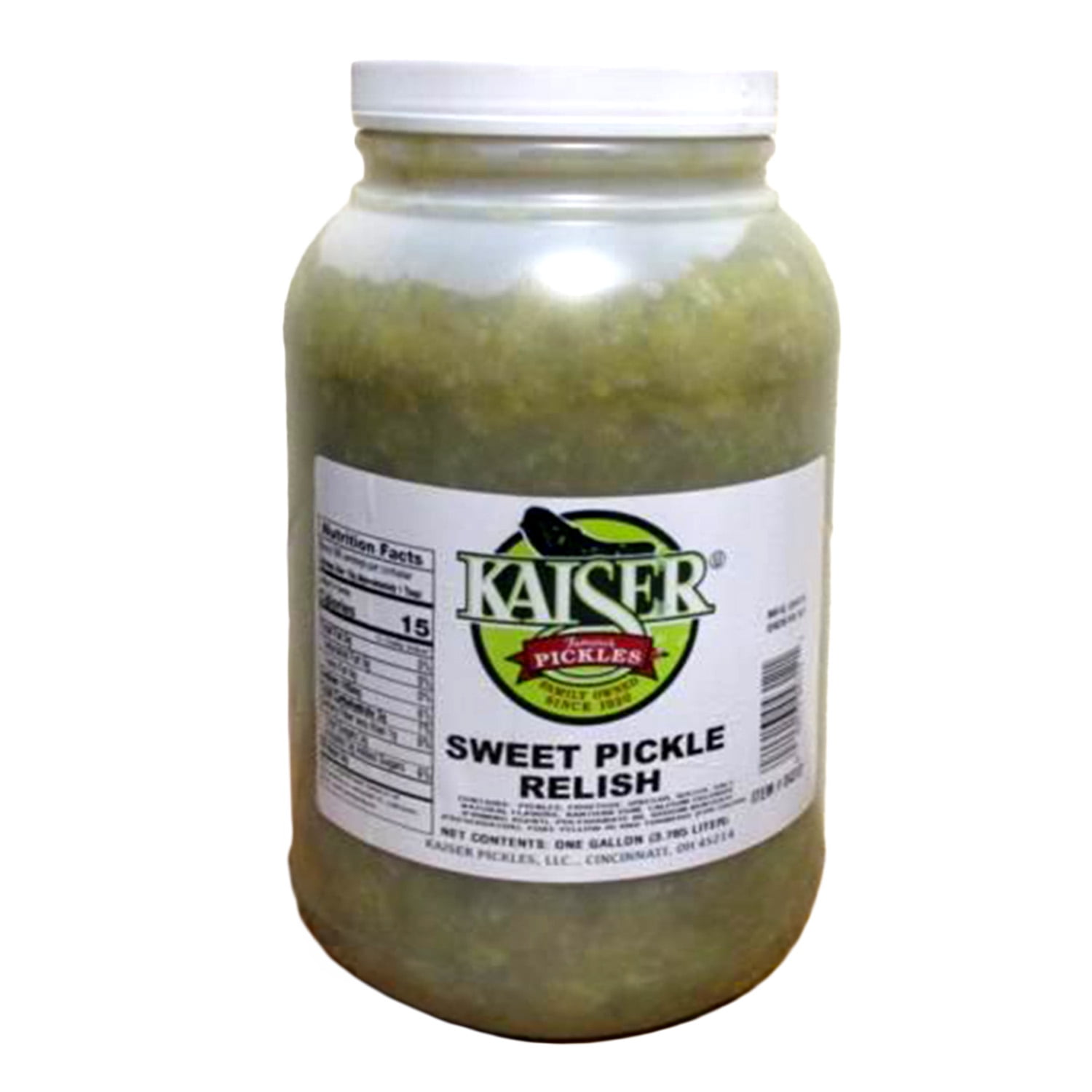 Kaiser Sweet Pickle Relish Gallon Jar