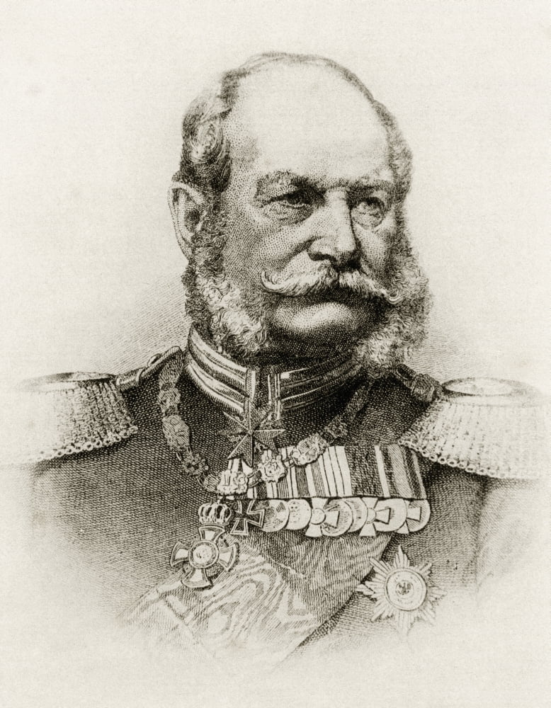 Kaiser Wilhelm I 1797 Canvas Art - Ken Welsh Design Pics (13 x 17)