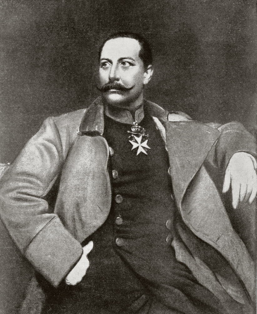 Kaiser Wilhelm Ii 1859 1941 Last German Emperor And King Of Prussia From La Esfera 1914 Canvas Art - Ken Welsh Design Pics (12 x 15)