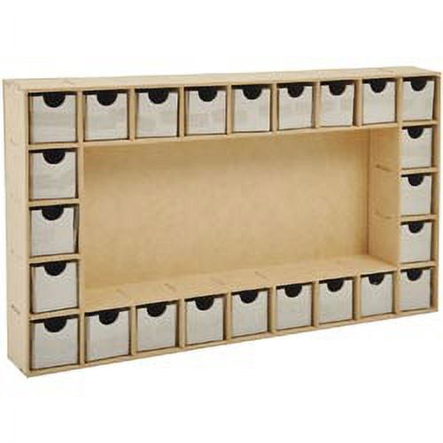 Kaisercraft (1-Pack) Beyond The Page MDF Advent Block 9.5 inch x 17 inch x 2 inch SB2316