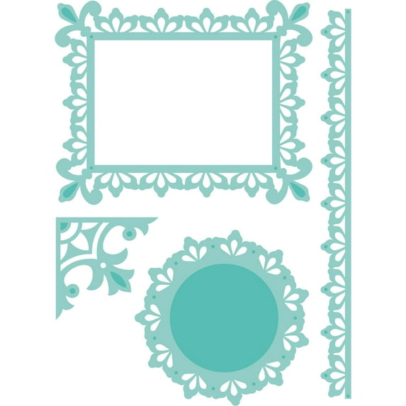 Kaisercraft Decorative Die-Ornate Pack 1 1.5"X3.75"