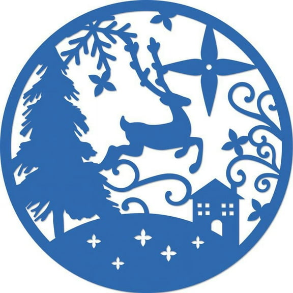 Kaisercraft Die-circle Scene 4.25"