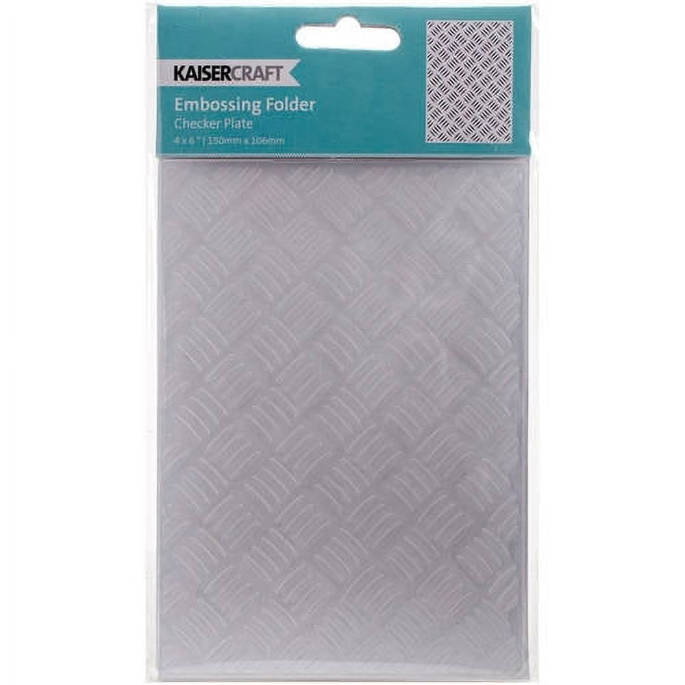 Kaisercraft Embossing Folder 4"X6"Chevron, Pk 3, Kaisercraft