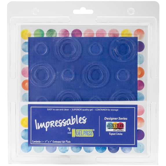 Kaisercraft Embossing Folder 4"X6"-Stone