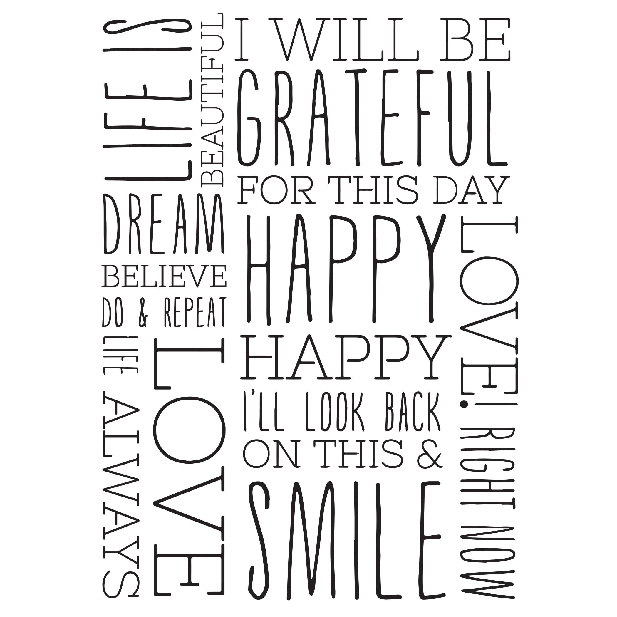 Kaisercraft Embossing Folder 5"X7"Sentiments, Pk 2, Kaisercraft