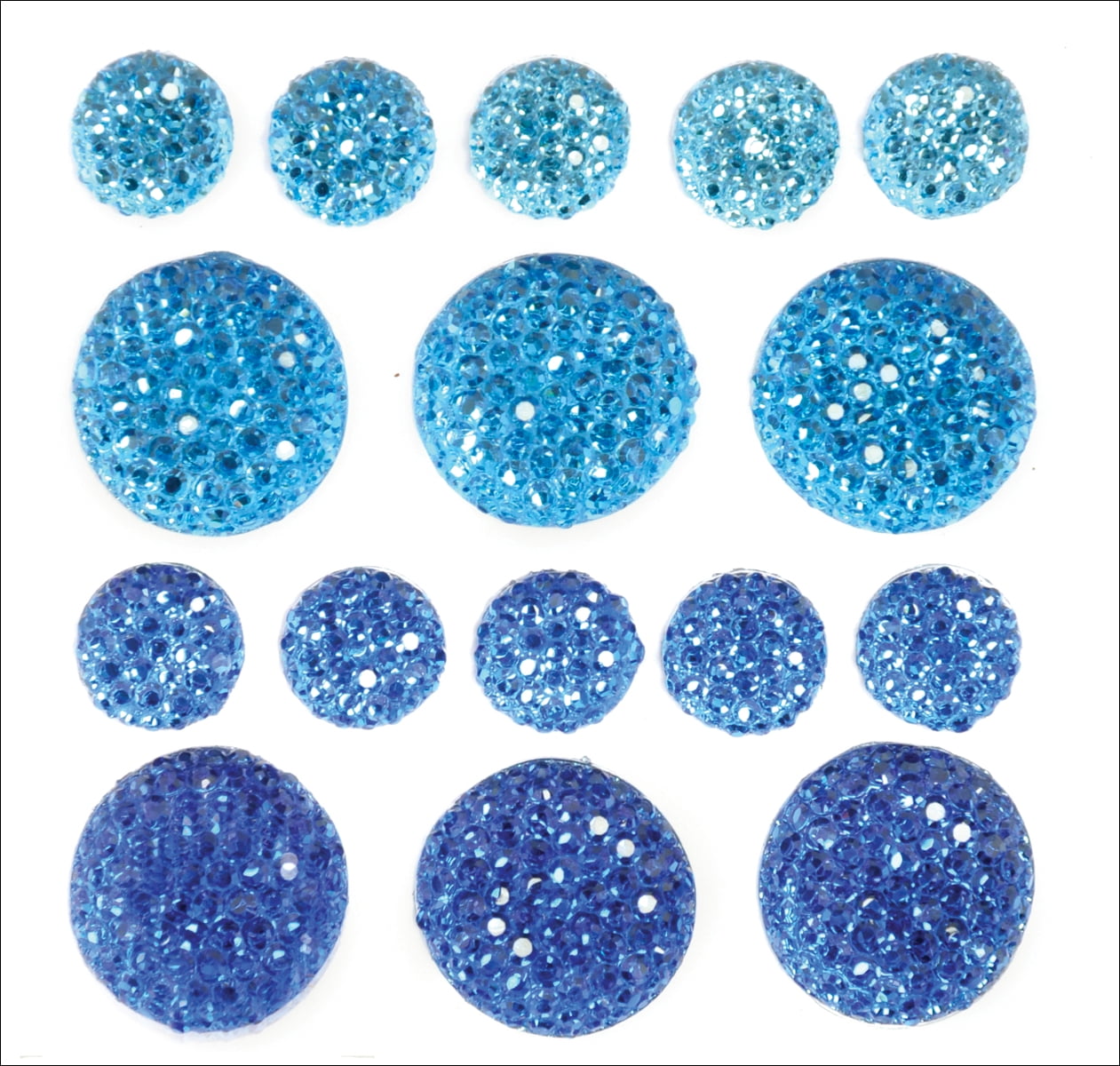 Kaisercraft RS417 Sparklets Self-Adhesive Rhinestone Clusters 16/Pkg ...