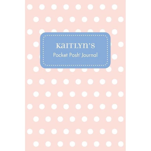 Kaitlyn's Pocket Posh Journal, Polka Dot, (Paperback)