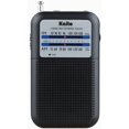 thumbnail image 1 of Kaito KA200 Portable Pocket Size AM/FM Radio - Black, 1 of 4