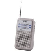 Kaito KA200 Portable Pocket Size AM/FM Radio - Silver