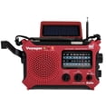 thumbnail image 1 of Kaito Portable AM/FM Radios, Red, KA500L, 1 of 4