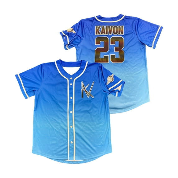 Kaivon EDCLV 2023 Jersey Baseball Jacket Shirts Short Sleeve Tee Men Women Streetwear Tops