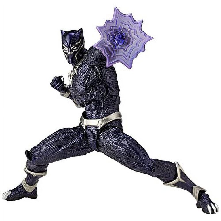 AMAZING YAMAGUCHI Black Panther ブラックパンサー Amazing Yamaguchi Revoltech Black Panther PVC Action Figure