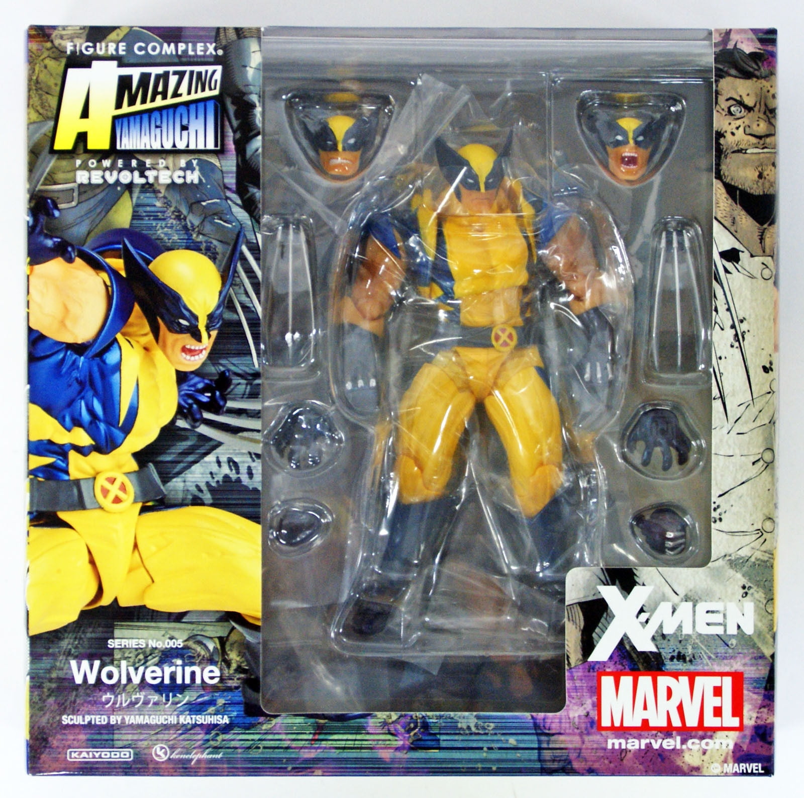Kaiyodo Revoltech Amazing Yamaguchi No. 005 X-Men Wolverine