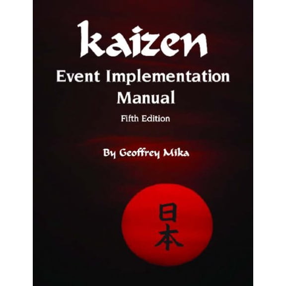 Pre-Owned Kaizen Event Implementation Manual (Spiral-bound) 0872638499 9780872638495