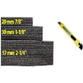 thumbnail image 1 of Kaizen Foam 2 Feet x 1 Feet, Black with Knife (57mm 2-1/4"), 1 of 1