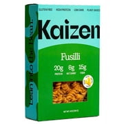 Kaizen Fusilli Keto Pasta, Low Carb, High Protein, Gluten-Free & Plant-Based - 8 oz (226 g)