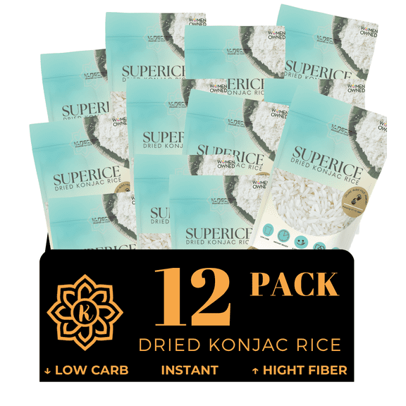 Kaizen Low-Carb High-Protein High-Fiber Shirataki Konjac Rice