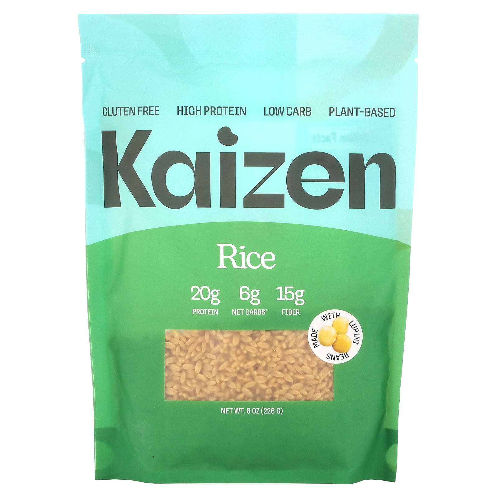 Kaizen Keto Friendly Rice, Gluten Free, High Protein, Low Carb, 8 oz