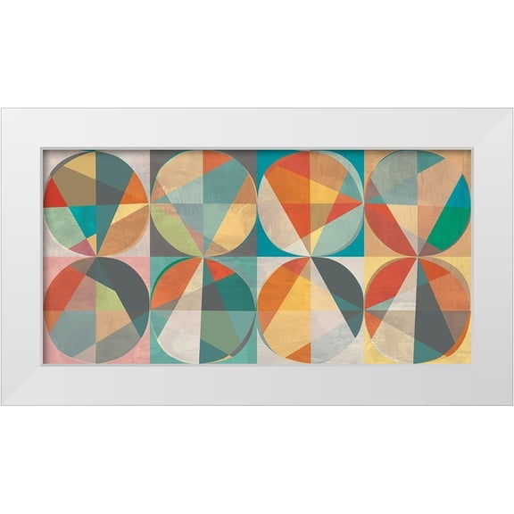 Kaj, Rama 14x9 White Modern Wood Framed Museum Art Print Titled - Visual Ephemerides II