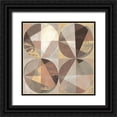 thumbnail image 1 of Kaj, Rama 20x20 Black Ornate Wood Framed with Double Matting Museum Art Print Titled - Terracotta and Gold, 1 of 4