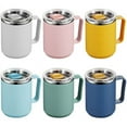 thumbnail image 1 of Kajiali Coffee Mug With Handle and Lid Traveling Cup Stainless Steel Insulated Cup, 1 of 6