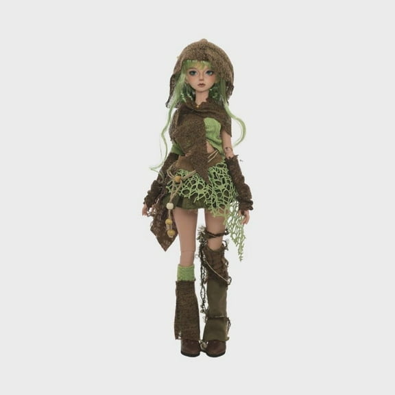 Kaka-1/4 44cm BJD Doll Full Set Resin material Jungle style