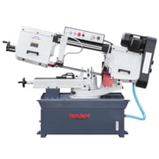 Kaka Industrial BS-1018R, 10"horizontal bandsaw, Metal Cutting Band Saw, the bow can be swiveled between 45  and 90 Solid Design, Solid Design, Horizontal High Precision Vice Band Saw,220V-60HZ-1PH