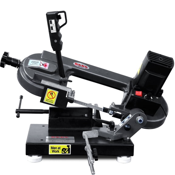 Benchtop Metal Cutting Band Saw 1000W, 40-88MPM Blade Speed, 0°-45° Adjustable Table, 3.3"x4.1" Cutting Capacity BS-85 for Metal/Wood/Plastic -110V