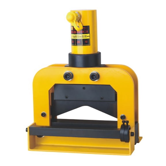 Kaka Industrial CWC200V Hydraulic Busbar Cutter, V Blade, 25T Output Force, 0.47X7.8 inch Cutting Capacity