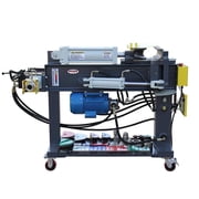 Kaka Industrial Hydraulic Exhaust Pipe Bender, 220V, Full Die Set for 1-1/2 to 3 in Exhaust Tubing