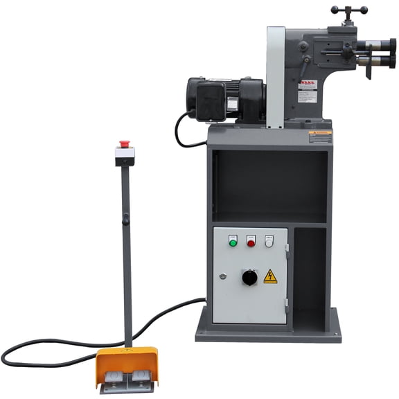 Kaka Industrial ETB-12 Electric Bead Bending Machine, Sheet Metal Beading Machine, Sheet Metal Fabrication Bead Roller 230V/60HZ/1PH