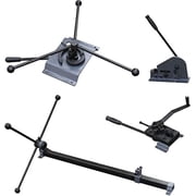 Kaka Industrial W-2 Multipurpose Metal Craft Tool Set, Create Metal Fixture for Home, Garden or Business, lncludes Scroll Former, Bender, Twister